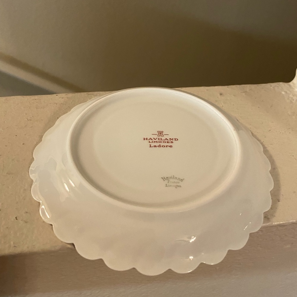 Haviland Ladore Limoges. Elegant Gold and White Tea Cup Set. France. Never Used. - Picture 11 of 12